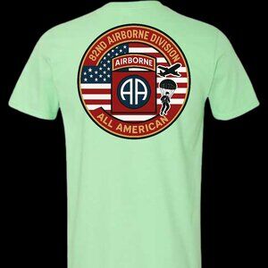 82nd Airborne Division All American Short Sleeve T Shirt